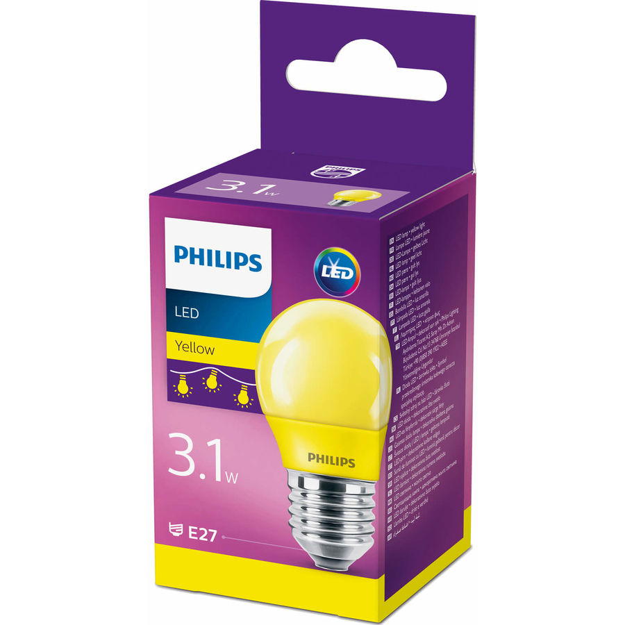 Philips Philips Kugel LED 3.1W (15W) E27 gelb