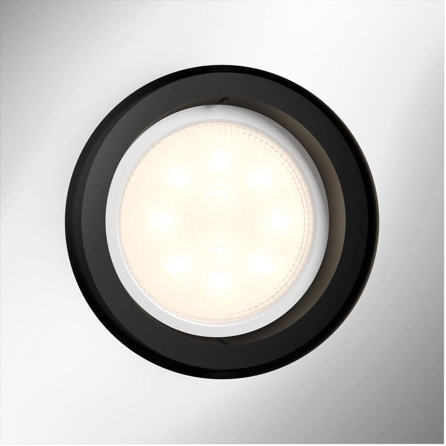 Image of Philips Hue Philips HUE LED Einbauspot eckig Milliskin 5042148P7, 250lm, Aluminium, inkl. Dimmschalter