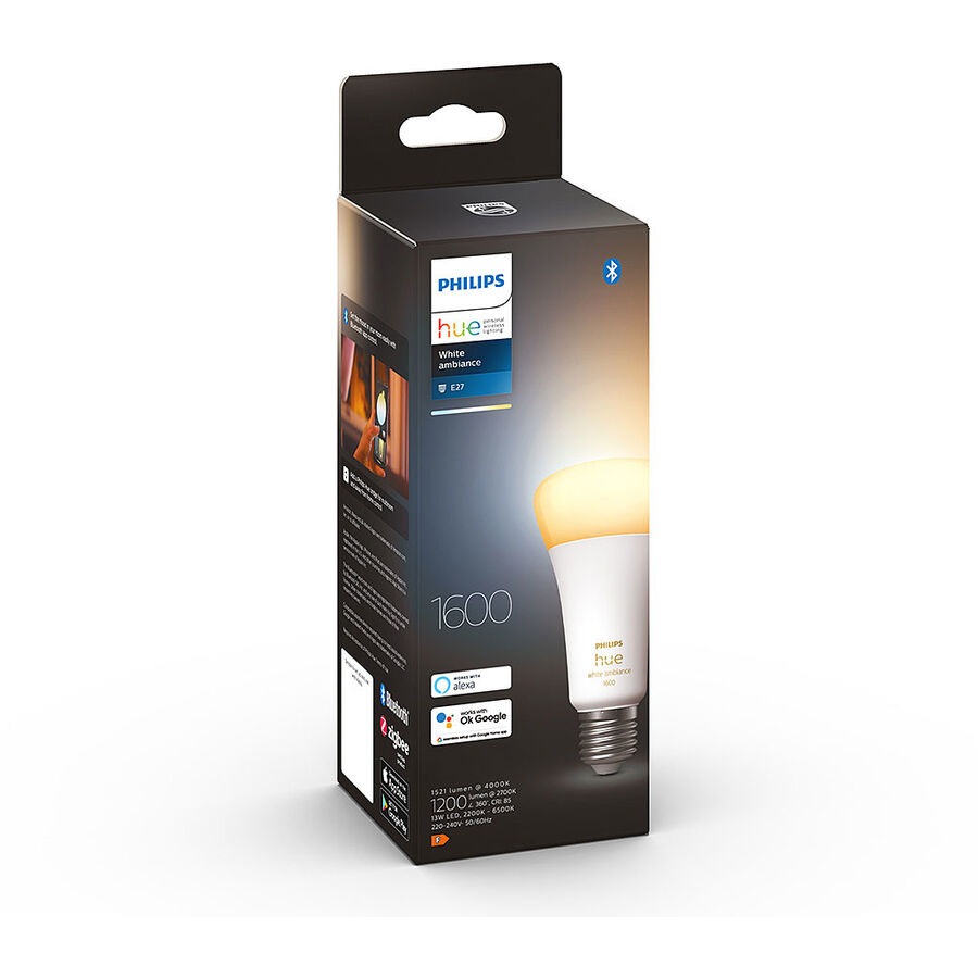 Image of Philips Hue Philips Hue White Amb Kolben E27 100W