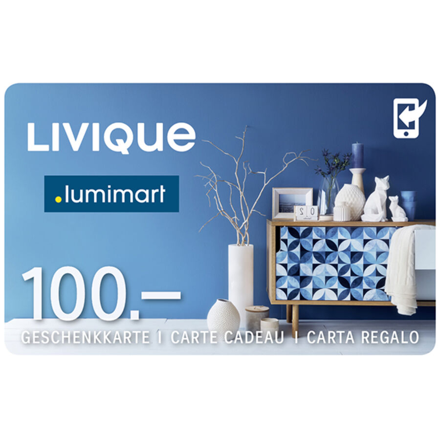 Image of Geschenkkarte Livique 100 (APP)