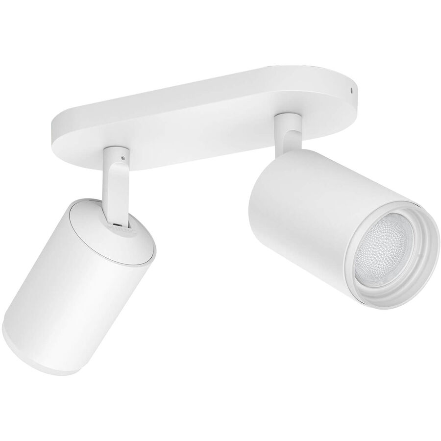 Philips Hue Philips Hue Faretto Fugato Bianco 2 × 5,7 W