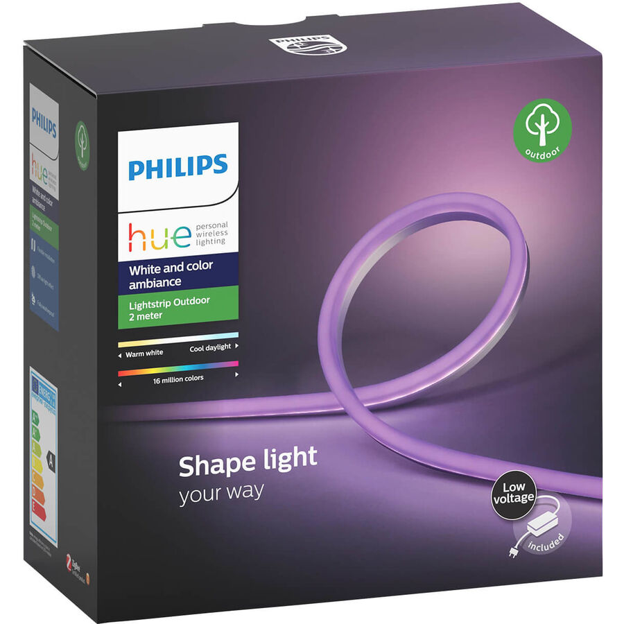 Philips Hue Philips Hue Bandes LED Extérieur 19 W 2 m