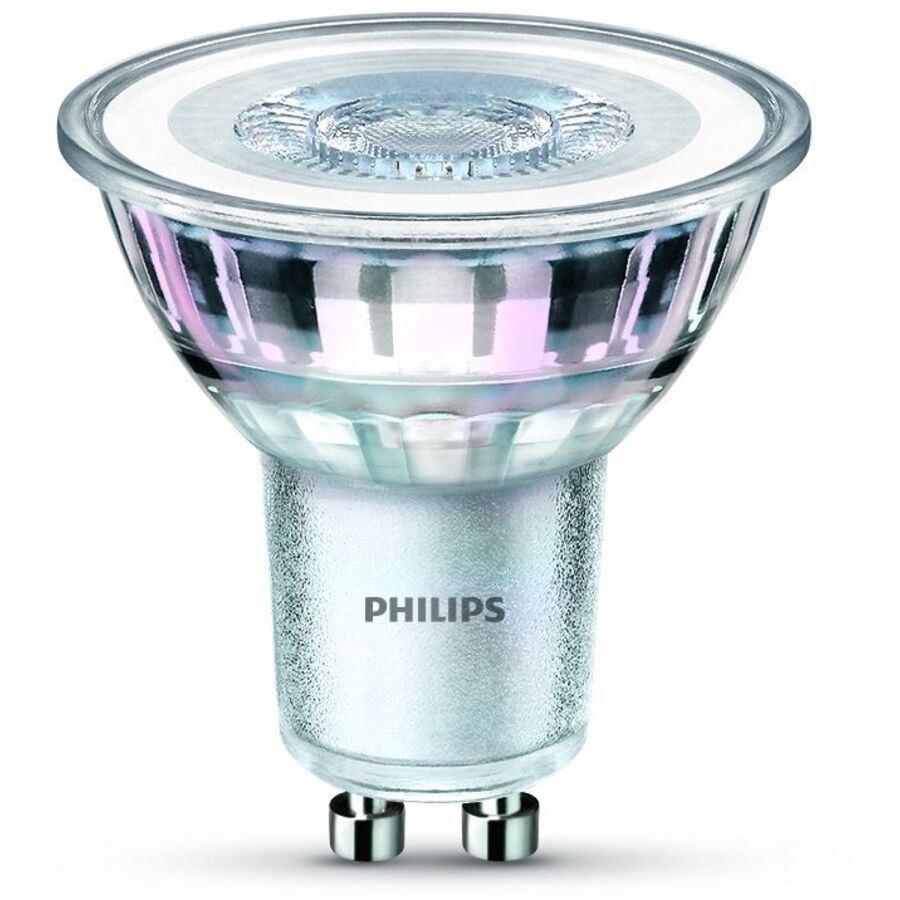Philips Philips Réflecteur LED GU10 Blanc Chaud 4.6 W 2 Pièces