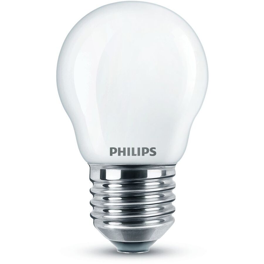 Philips Philips Ampoule LED sphérique E27 Blanc Chaud 2.2 W