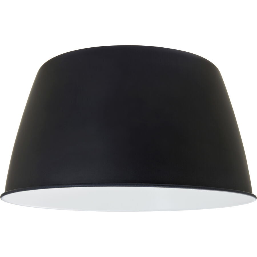 Lampenschirm Annabell schwarz Metall B 36 cm