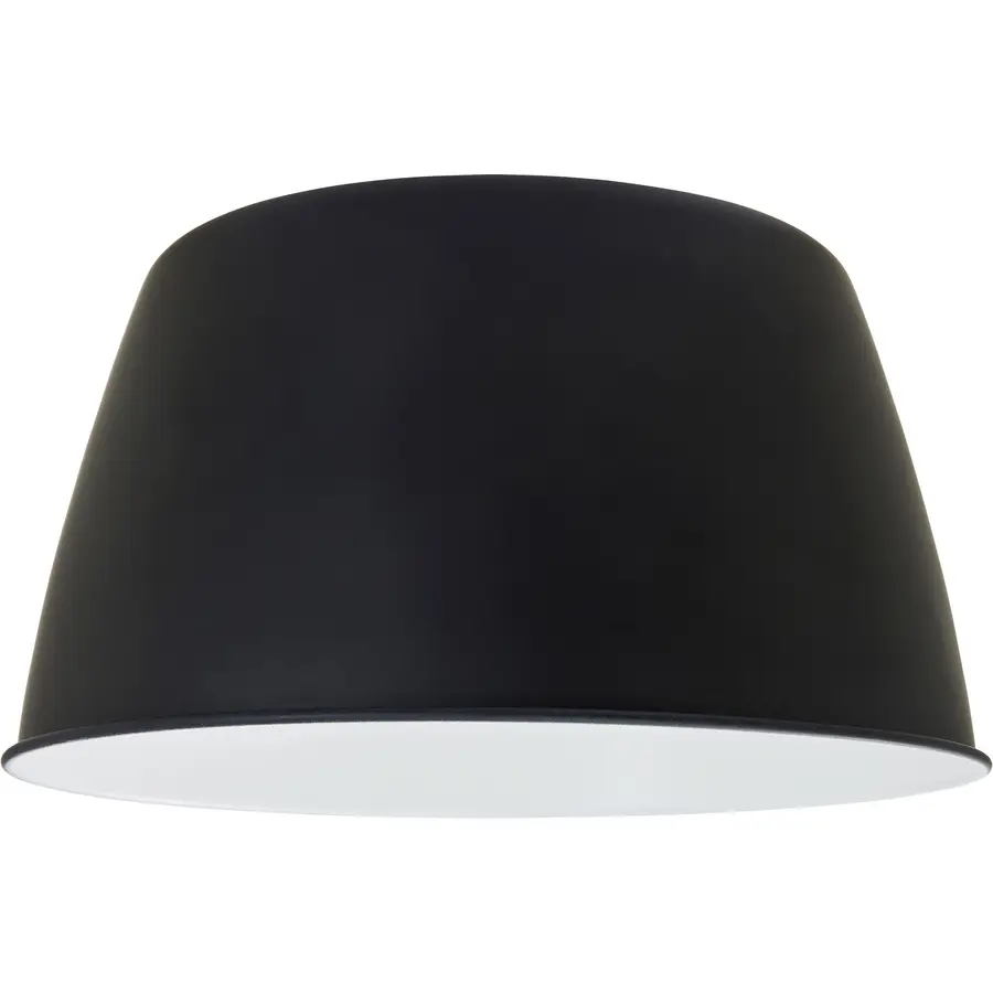 Lampenschirm Annabell schwarz Metall B 36 cm