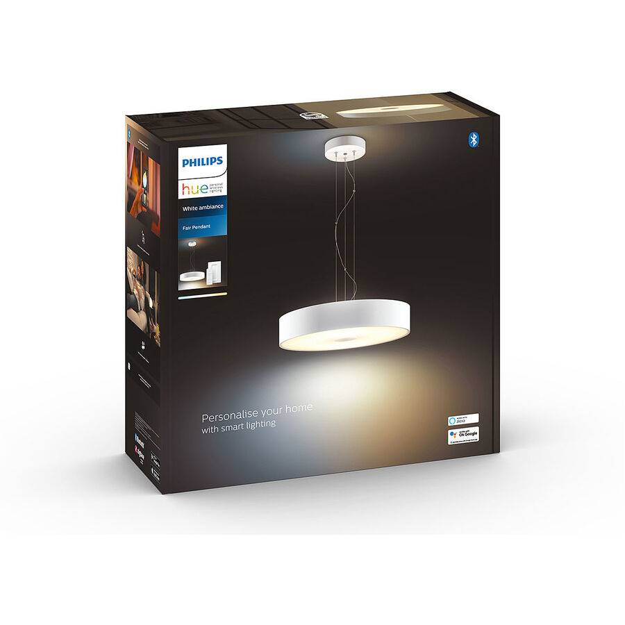 Philips Hue Philips Hue Hängeleuchte Fair Weiss 18 × 46.6 × 49 cm Philips Hue Philips Hue Hängeleuchte Fair Weiss 18 × 46.6 × 49 cm