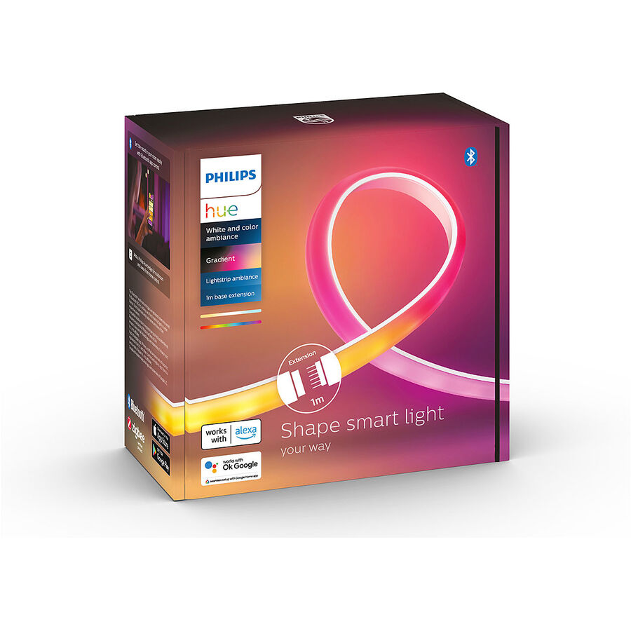 Philips Hue Philips Hue LED-Streifen Gradient Ambiance 1 m Philips Hue Philips Hue LED-Streifen Gradient Ambiance 1 m