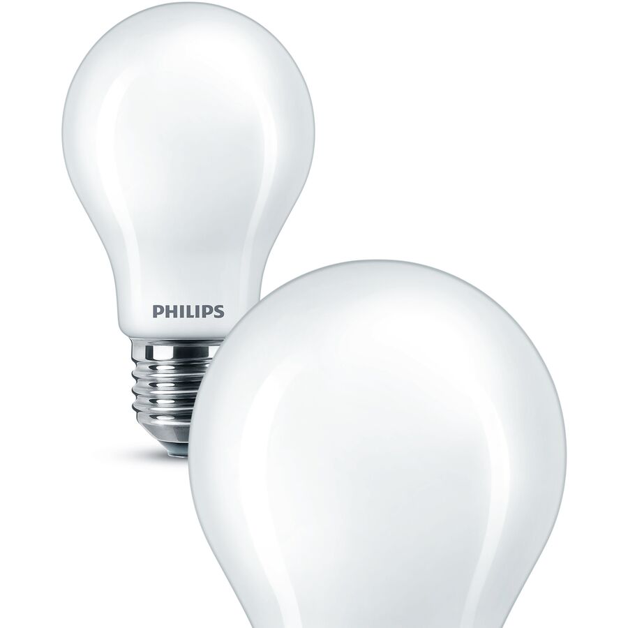Lampadine Philips Vetro E27 10.5 W - Colore: bianco - Materiale: Bicchiere - LED - Colore chiaro: Bianco extra caldo - Lampadine LED