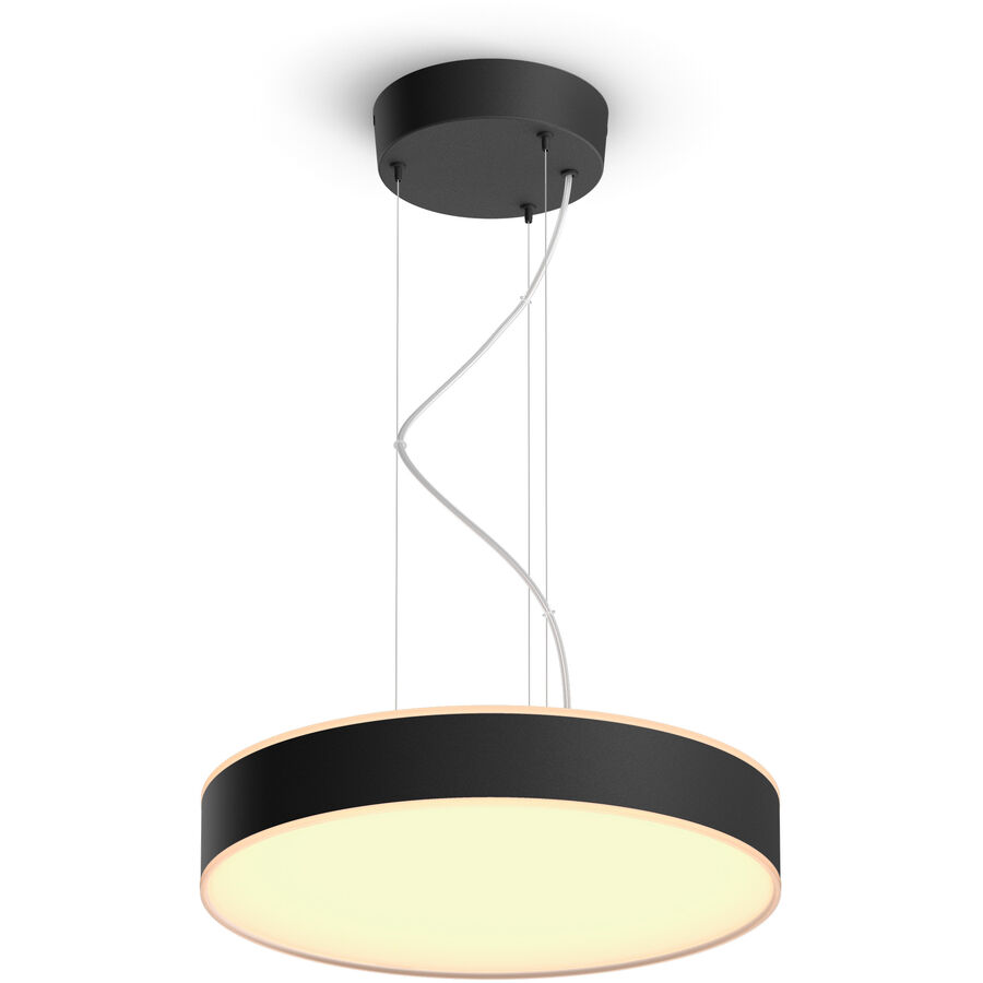 Philips Hue Philips Hue White Amb. Enrave Pendelleuchte schwarz 3300lm inkl. Dimmschalter Philips Hue Philips Hue White Amb. Enrave Pendelleuchte schwarz 3300lm inkl. Dimmschalter