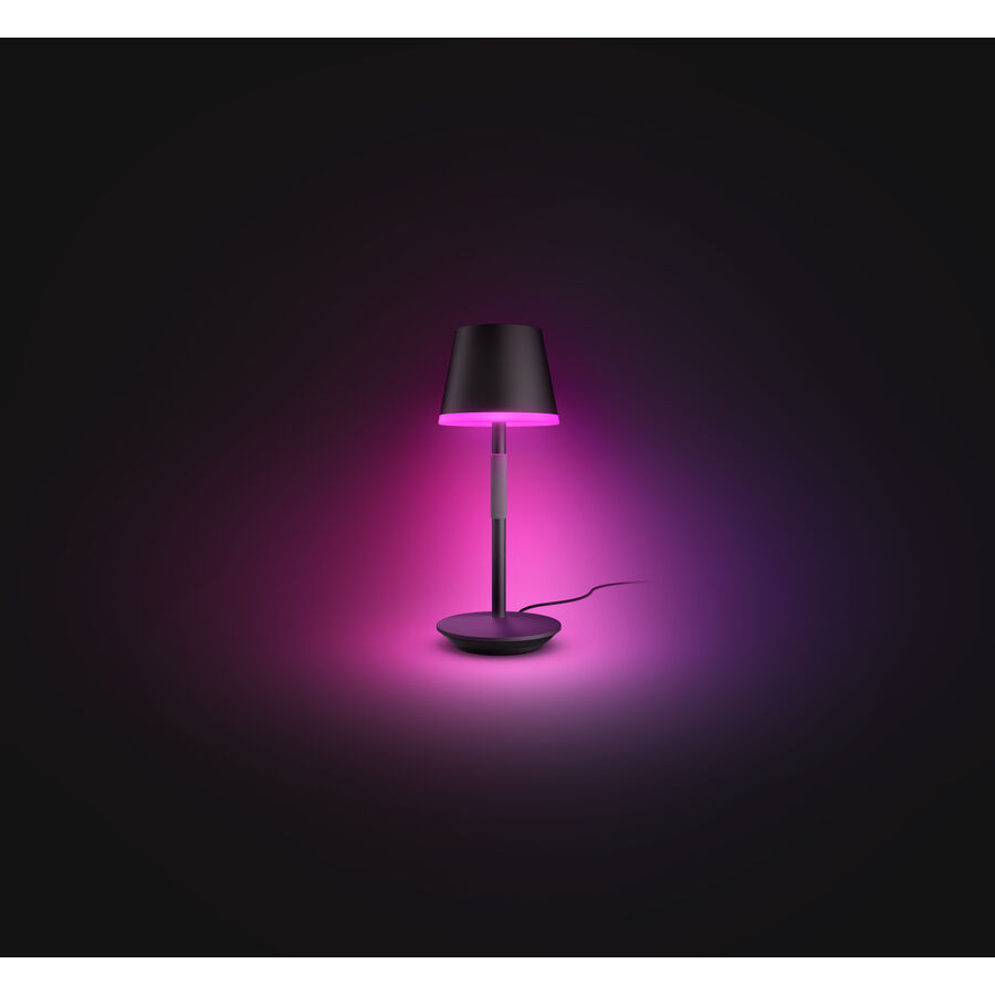 Philips Hue Philips Hue Tragbare Tischleuchte Go Schwarz 6 W Philips Hue Philips Hue Tragbare Tischleuchte Go Schwarz 6 W