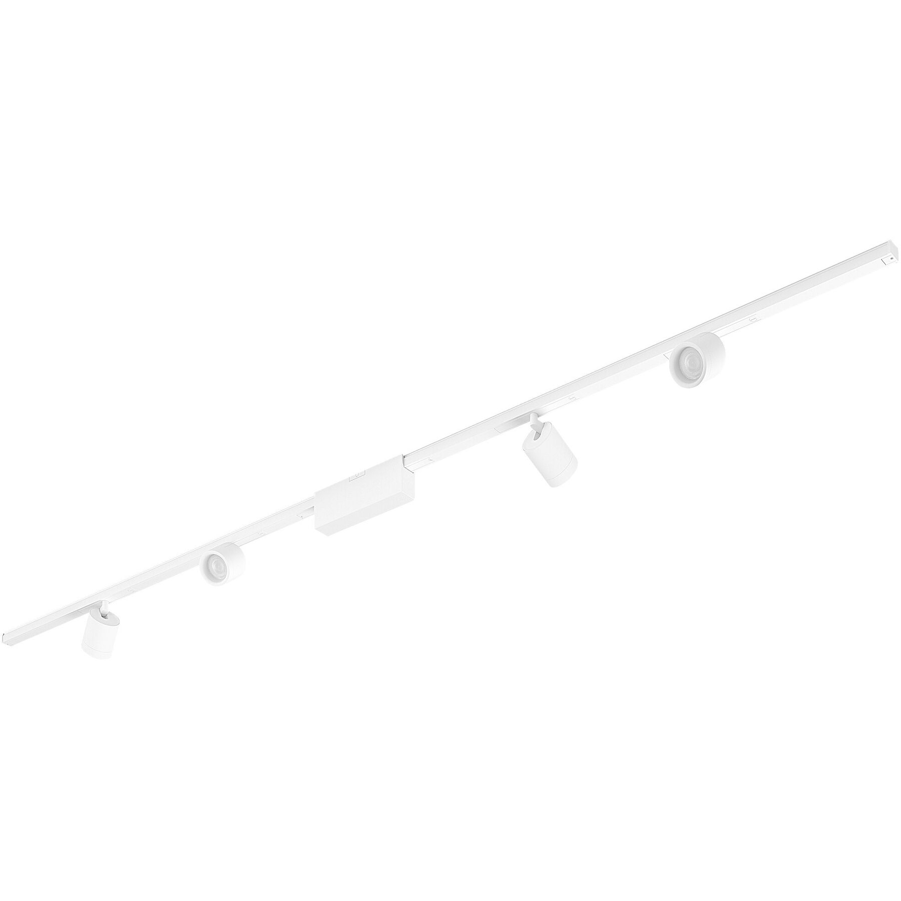 Deckenlampe Philips Hue Weiss Metall 1960 lm Dimmbar B 221.5 cm - LED - Lichtfarbe: Extra warmweiss - Helles Neutralweiss - LED Energiesparlampen