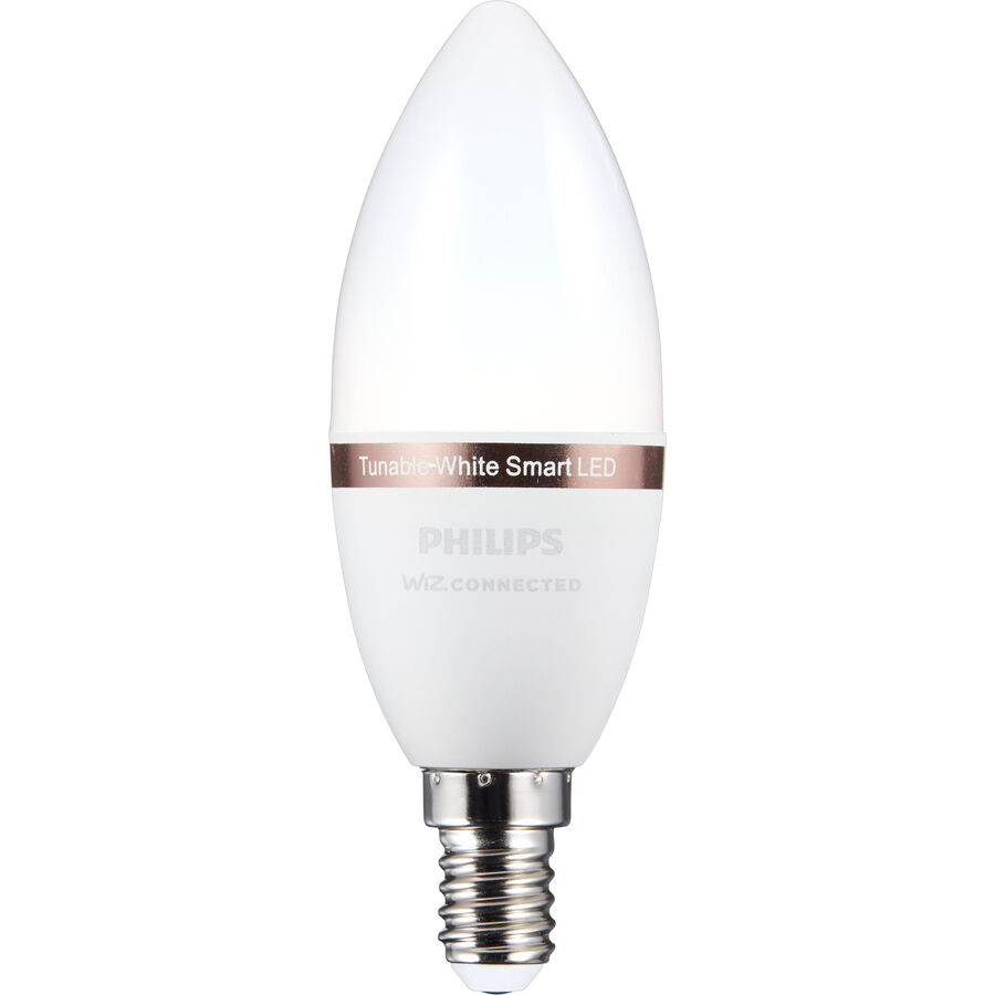WiZ Philips Smart-LED Candela E14 Bianco Regolabile | 40 W