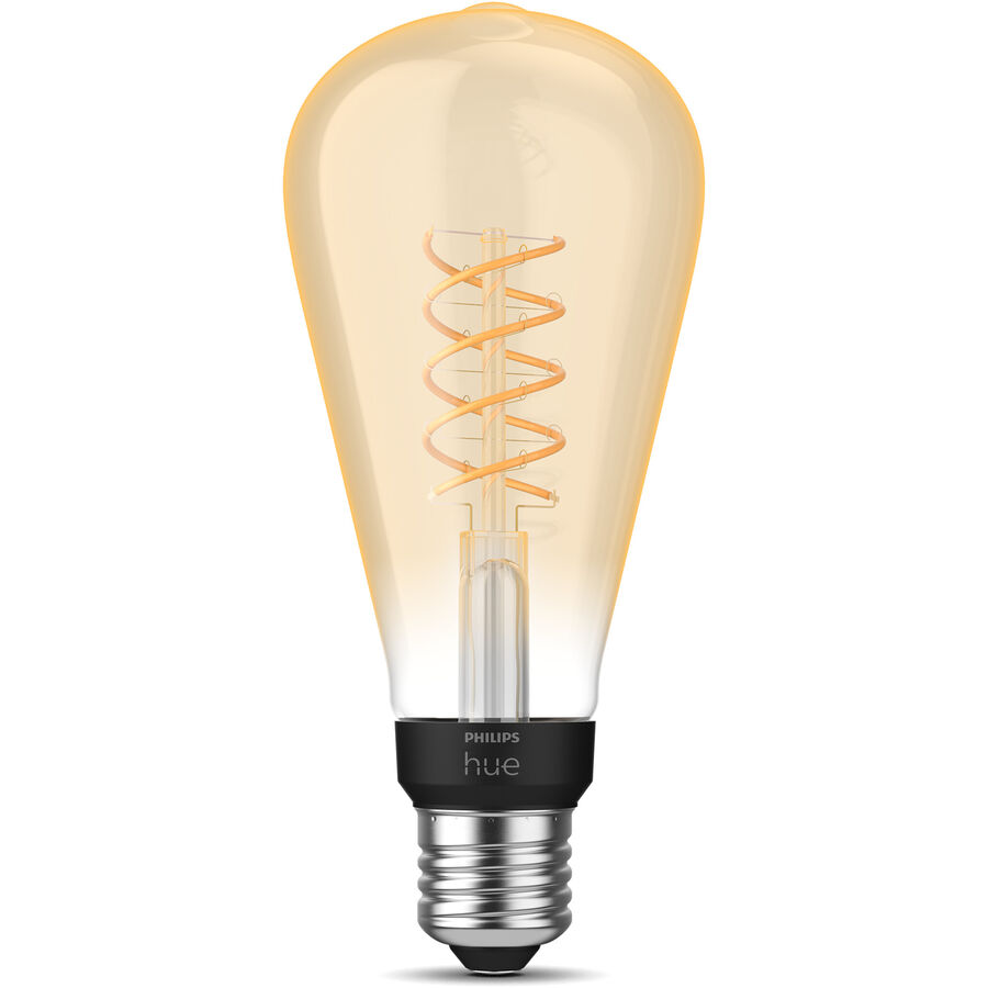 Philips Hue Philips Hue Bianco E27 confezione singola Filamento gigante Edison ST72 550lm