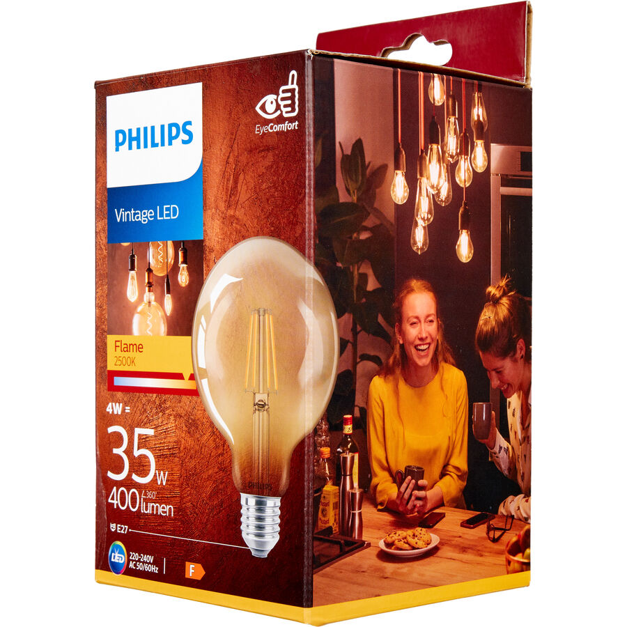 Philips Philips LEDclassic oro sostituisce 25W, E27, bianco caldo (1800 Kelvin), lampada decorativa