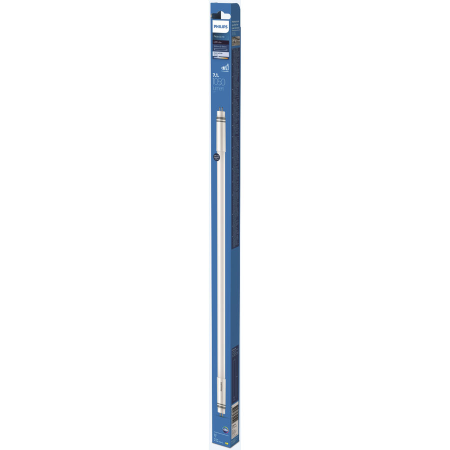 Philips Philips LED tubo T5, sostituzione per 14W HE, base G5, 1050 lumen, 7,1W, 563mm, bianco neutro (4000K)
