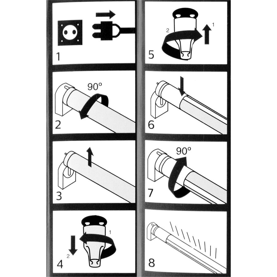 Philips Philips Tubo LED T5, sostituto di TL Mini 8W su KVG/VVG, 4,5W e 630 lumen, base G5, lunghezza 302 mm, bianco neutro (4000K), incl. starter cieco