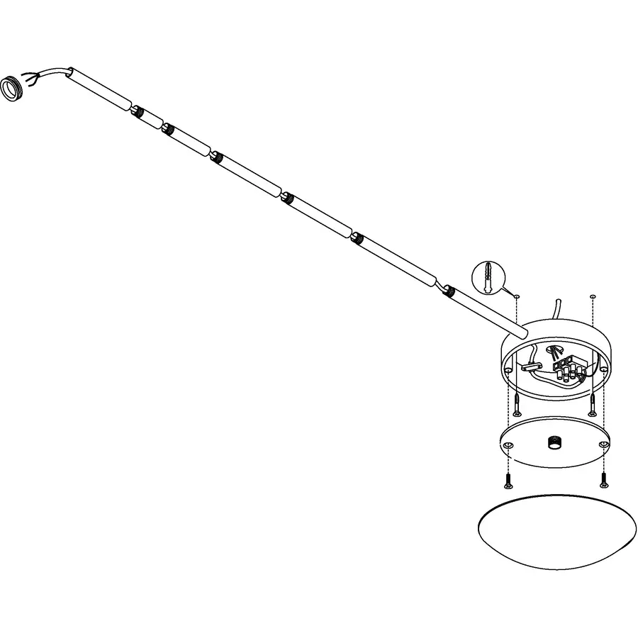 EGLO Rinroe Hanglamp - E27 - 90 cm - Zwart - Staal | Leen Bakker EGLO Rinroe Hanglamp - E27 - 90 cm - Zwart - Staal | Leen Bakker