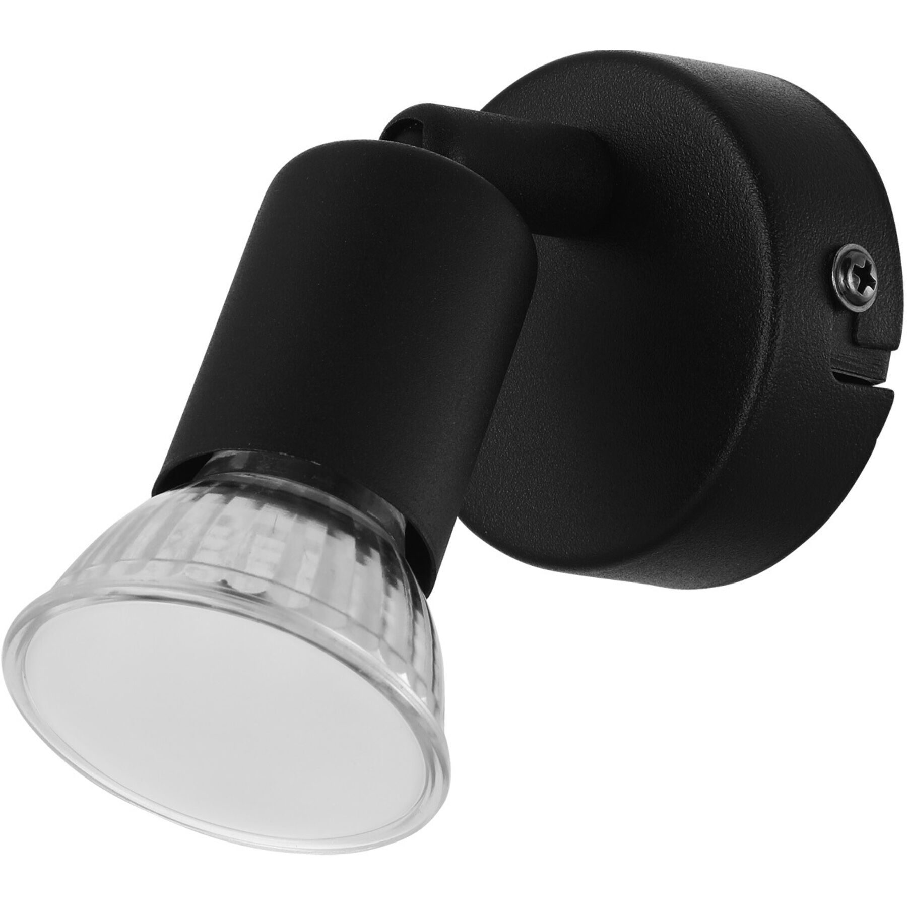 Eglo Spot Buzz-LED Schwarz Stahl B 12.5 cm