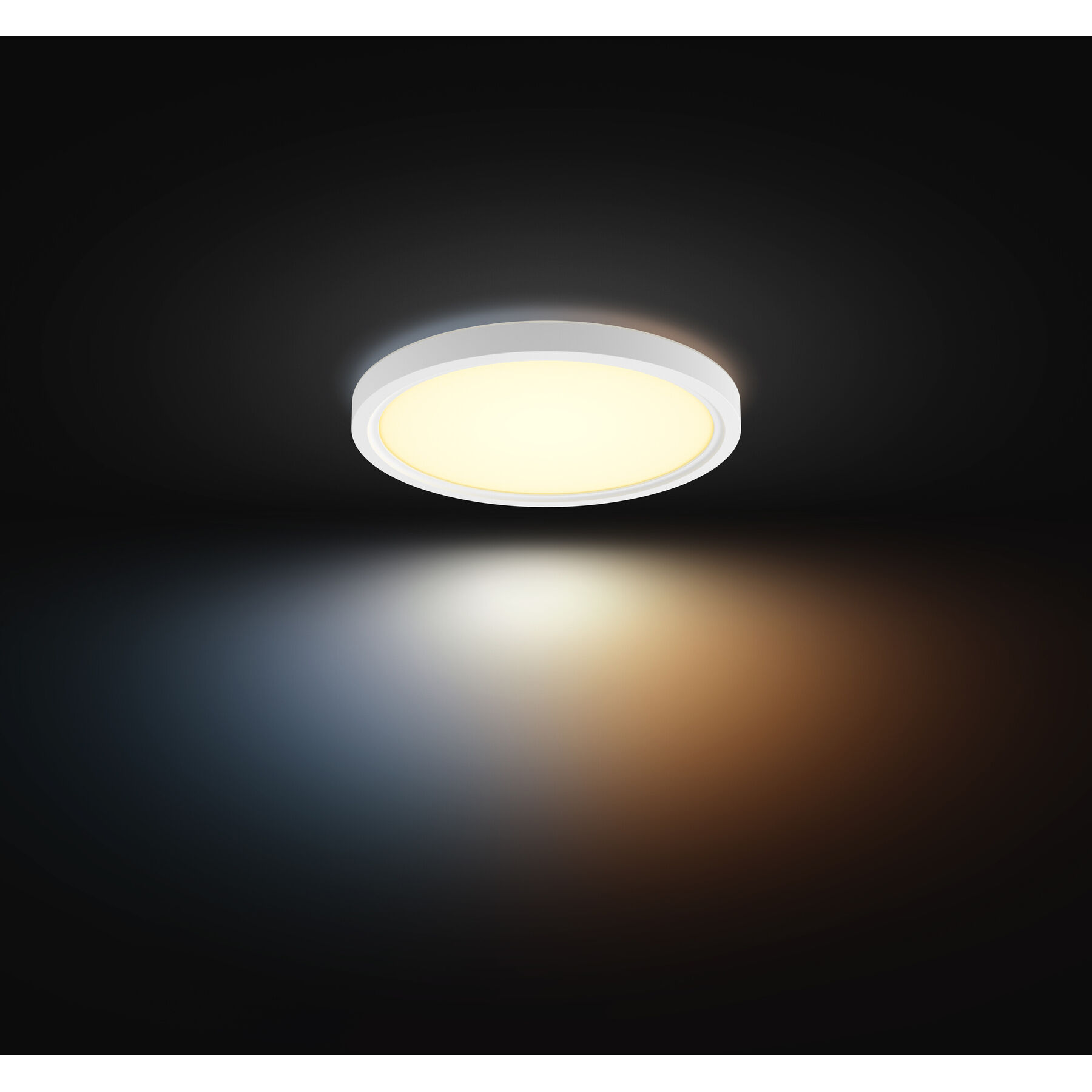 Lampada da soffitto Philips Hue Bianco 1660 lm Dimmerabile L 29.1 cm - Materiale: Sintetico - LED - Colore chiaro: Bianco caldo - bianco luce diurna - Lampade LED a risparmio energetico