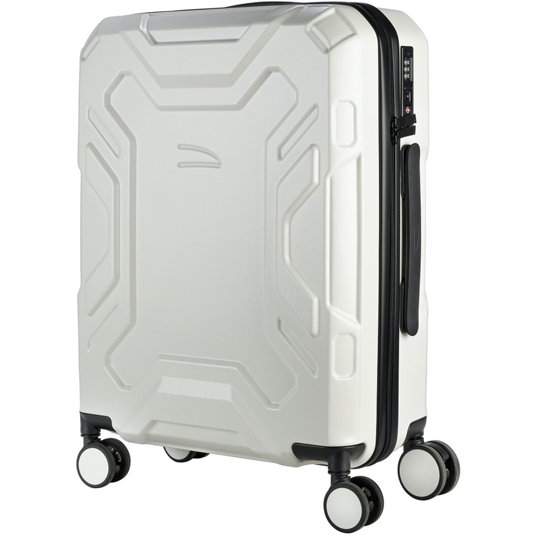 TUCANO Koffer IRON Weiss Kunststoff 55 cm 21 cm - Material: Polycarbonat