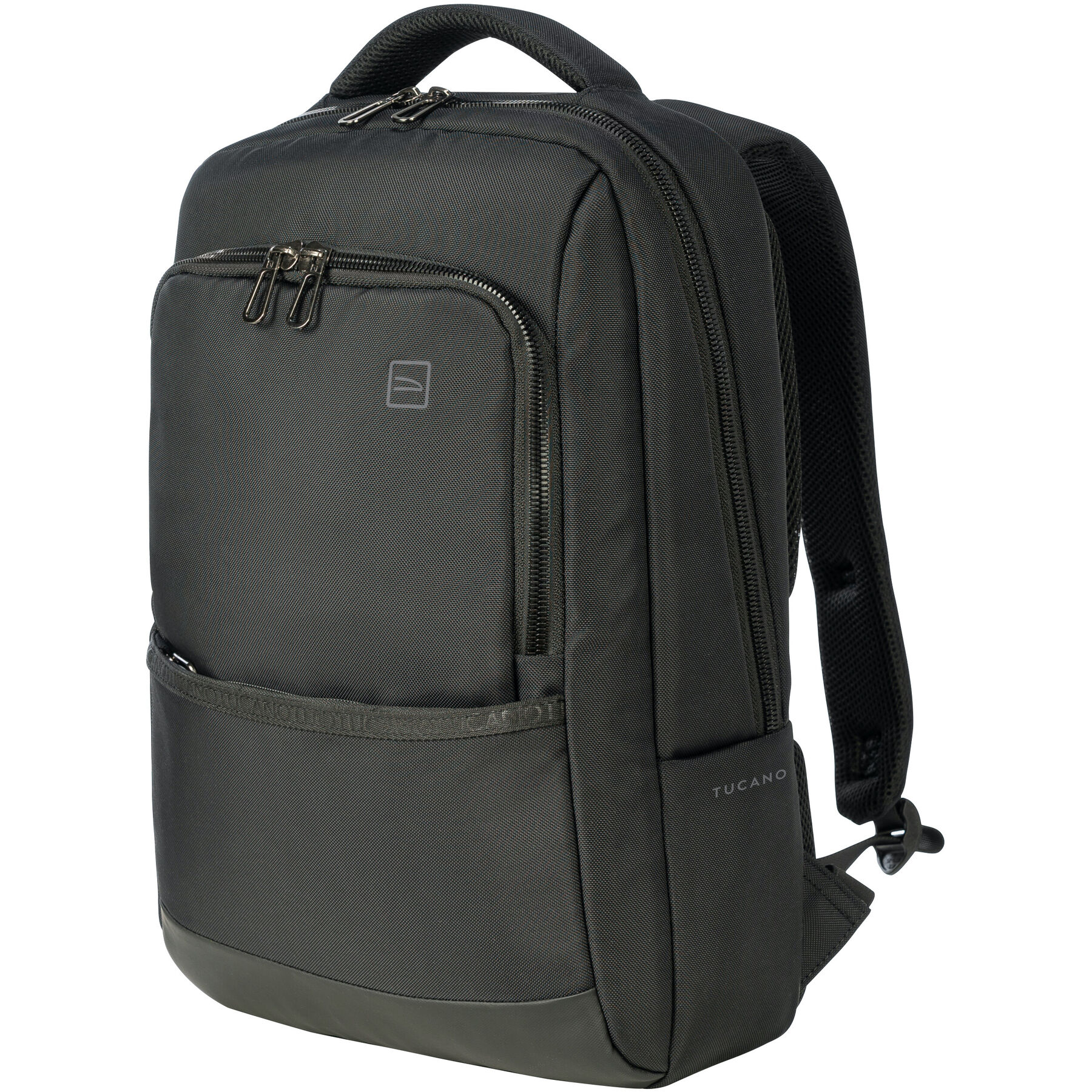 TUCANO Rucksack Lunar Schwarz Stoff - Material: Hochdichtem Funktionsmaterial,