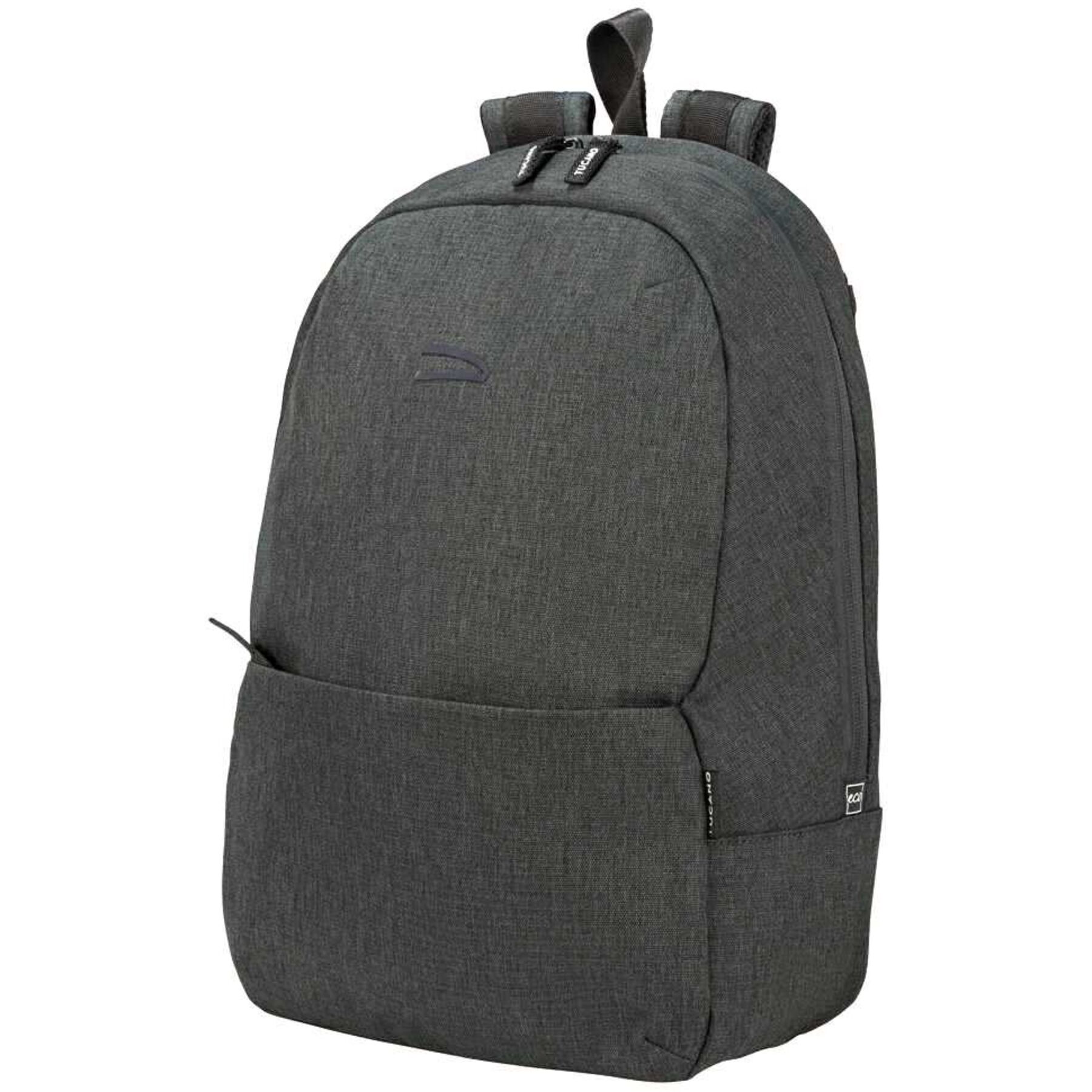 Rucksack Tucano Schwarz Stoff - Material: Aus recyceltem Material
