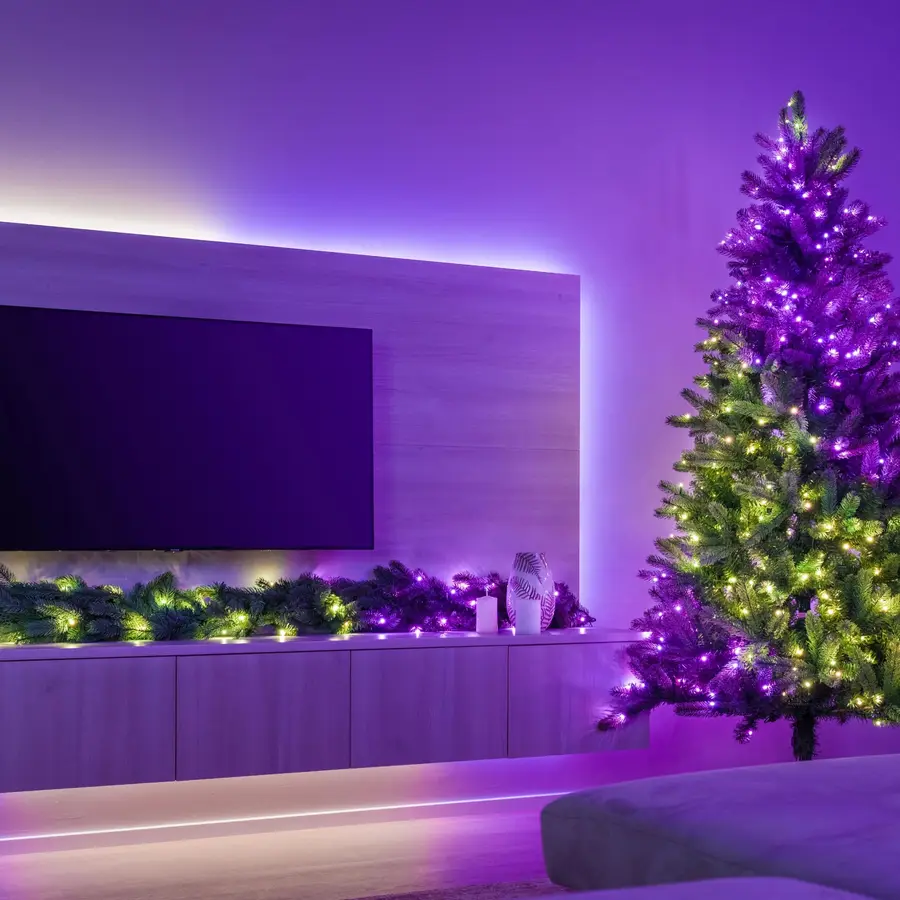 Girlande mit 50 RGB LED 5.0 mm